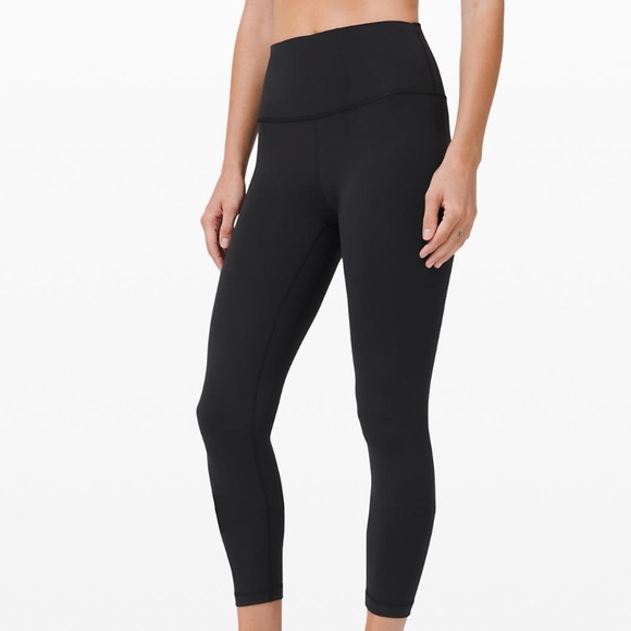 Wunder Lululemon black leggings Sz 8 - Picture 1 of 5